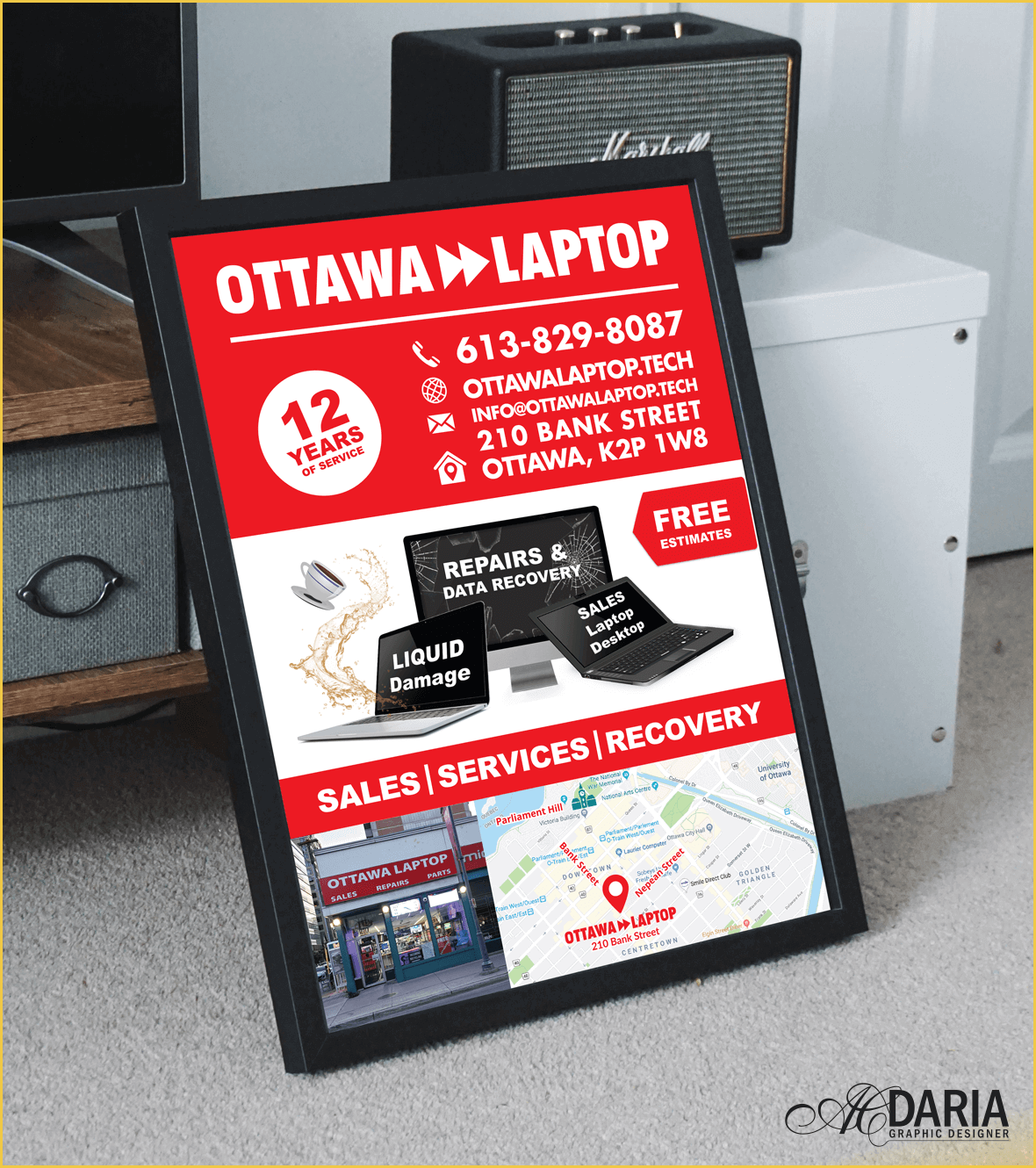 OTTAWA LAPTOP CORPORATE DESIGN