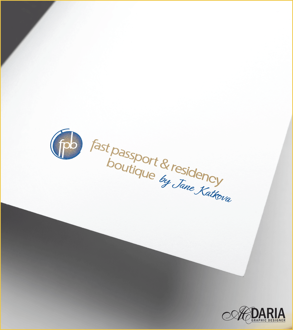 FAST PASSPORT BOUTIQUE LOGOTYPE